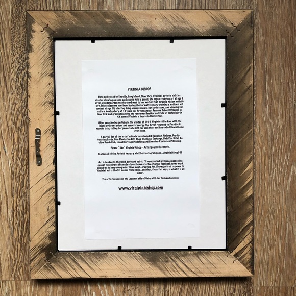 Virginia Bishop Mermaid Framed Artwork (set of 3) - Picture 5 of 5